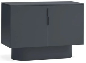 Антрацитен шкаф 110x80 cm Totem - Teulat