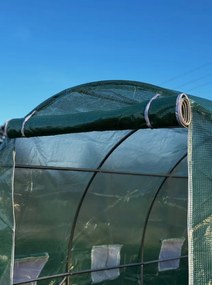 Голяма подсилена градинска оранжерия PREMIUM 3 × 6 м + ПОДАРЪК