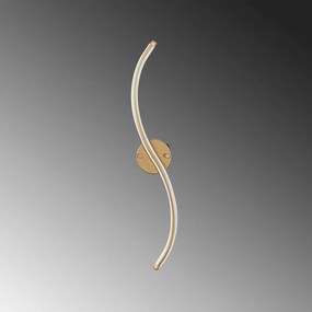 LED стенна лампа в златист цвят Yilan – Opviq lights