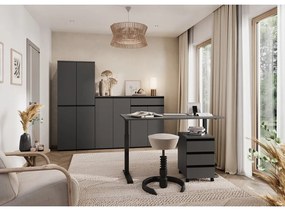 Антрацитно шкафче 40x63 cm Bedano – Germania