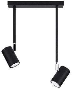 Черен прожектор 10x30 cm Jones – Sollux