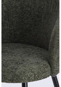 Метални трапезни столове в комплект 2 бр. в цвят каки Radaja – Light &amp; Living