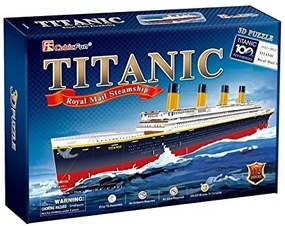Cubic Fun - Пъзел 3D Кораб Titanic 113ч.