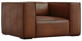 Кафяв кожен фотьойл Madame - Windsor & Co Sofas
