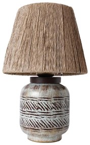Настолна лампа RAMZES 1xE27/40W/230V кафява