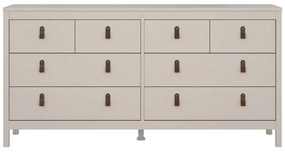 Сиво-бежов скрин 159x80x38 cm Madrid – Tvilum