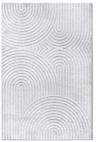 Бял килим 200x280 cm Panglao New York White – Elle Decoration