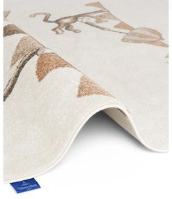 Кремав детски килим 160x230 cm Roar like a Lion Rainbow Party – Villeroy&amp;Boch