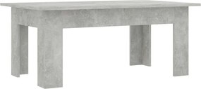 801183 vidaXL Маса за кафе, бетонно сива, 100x60x42 см, инженерно дърво