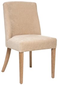 Трапезен стол atmosphera Livia, Шенил - Бежов