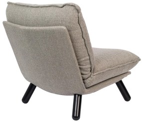 Сив фотьойл Lazy Sack - Zuiver