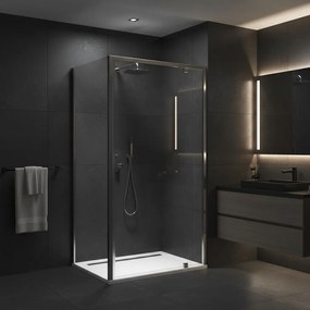 Душ кабина Rea Primo Swing 100x80 Chrome