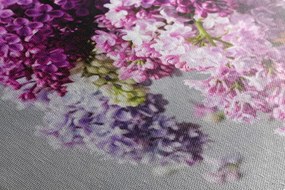 Картина на платно – Люляк в розови нюанси