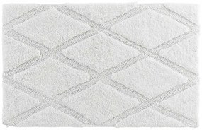 Бял килим за баня 50x80 cm Thais – douceur d'intérieur