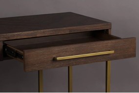 Конзолна маса декор от акация в тъмно естествен цвят 45x120 cm Class – Dutchbone