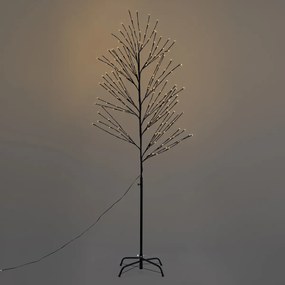 Коледна елха черна 200 см с LED IP44 - Vixen