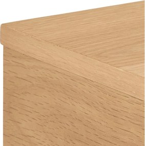 Нощно шкафче от декор от дъб в светло естествен цвят Monfort – Actona