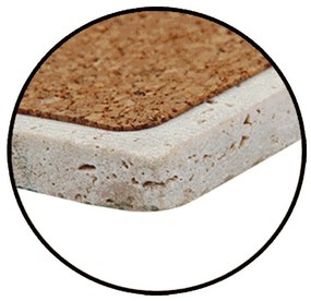 Каменни подложки в комплект от 4 броя - Hermia