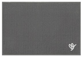 Olivo Изтривалка Smart, 100% щампован найлон 40 х 60 cm, сива
