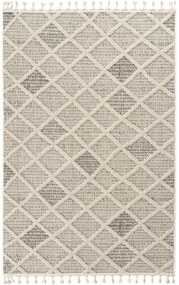 Килим Bukle 1411 - Cream, цвят Кремав, 80 x 150 см