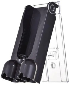 Вертикална прахосмукачка Dyson V10 Origin 394464-01, 525W, 151AW, 0.76l, 125000 об/мин, 60 мин, 3 режима, Motorbar четка, Никел/червен