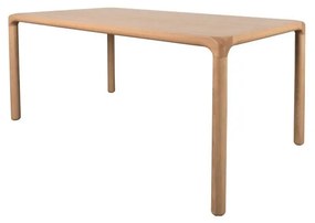 Трапезна маса от декор от ясен 90x180 cm Storm – Zuiver