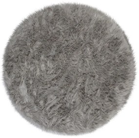 Сив килим , ⌀ 120 cm Sheepskin - Flair Rugs