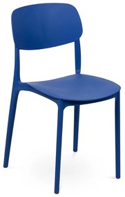 Син пластмасов градински стол Hébé – Bonami Essentials