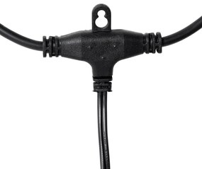 Външни светлинни гирлянди 10м с LED 10 лампи слънчеви - Russell