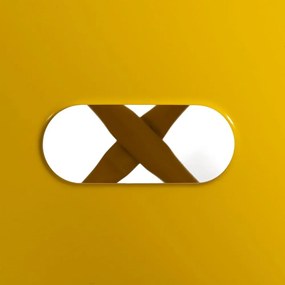 Жълти метални бар столове в комплект 2 бр. (височина на седалката 61 cm) – Ixia