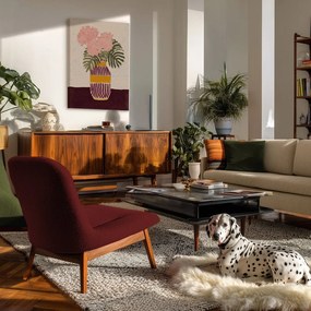 Картина 60x80 cm Striped Vase – Styler