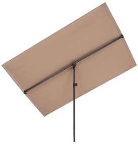 Blumfeldt Flex-Shade XL, чадър, 150 х 210 см, полиестер, UV 50, сивокафяв