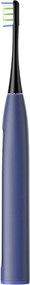 Електрическа четка за зъби Oclean X Lite Set, 72000 об/мин, 5 режима, Smart, Тъчскрийн, До 40 дни автономия, Отчитане на почистените зони, +Калъф, Тъмносин