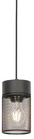 Индустриална висяща лампа черна - Jim