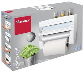 Кутия за кухненски кърпи и други аксесоари , дължина 38 cm - Metaltex