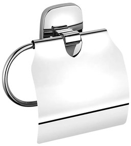 Aqualine - Поставка за тоалетна хартия с cover RUMBA лъскав хром