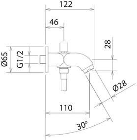 Пълнител за вана LaTorre New Tech 12144