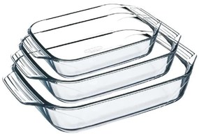 Комплект от 3 тави PYREX 2/3/4 л
