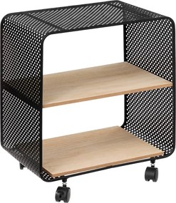 Етажерка 5five, Метал и дърво, 2 отделения