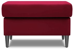 Червена кадифена табуретка Kyoto – Cosmopolitan Design