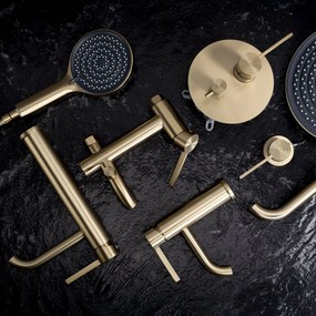Душ система за вграждане Rea Foster Brush Gold