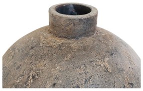 Кафява висока ваза от теракота Corvo - House Nordic