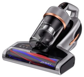 Прахосмукачка против акари JIMMY BX7 Pro Max, 700W, 0.5 л, 16 kPa, Стерилизация чрез нагряване 65C / UV, Отрицателни йони, 6 степенна филтрация, Сив