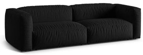 Черен модулен диван 240 cm Martina – Micadoni Home