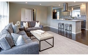 Бежов вълнен килим 200x300 cm Linea - Agnella