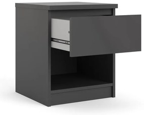 Черно нощно шкафче Naia - Tvilum