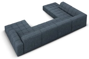 Син ъглов диван (ляв ъгъл/"U") Chicago - Cosmopolitan Design