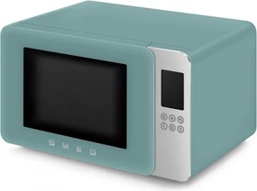 Микровълнова фурна с грил 4в1 SMEG Collezione MOC01EGMEU, 1900W, 29 л, 18 програми, Плавно затваряне, Звуков сигнал, LCD, Зелен