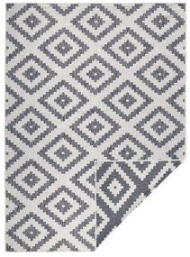 Сив килим за открито , 120 x 170 cm Malta - NORTHRUGS