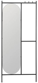 Стенно огледало със закачалка 70x160,5 cm – Ixia